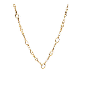 18KYG 18.5" CHARM NECKLACE