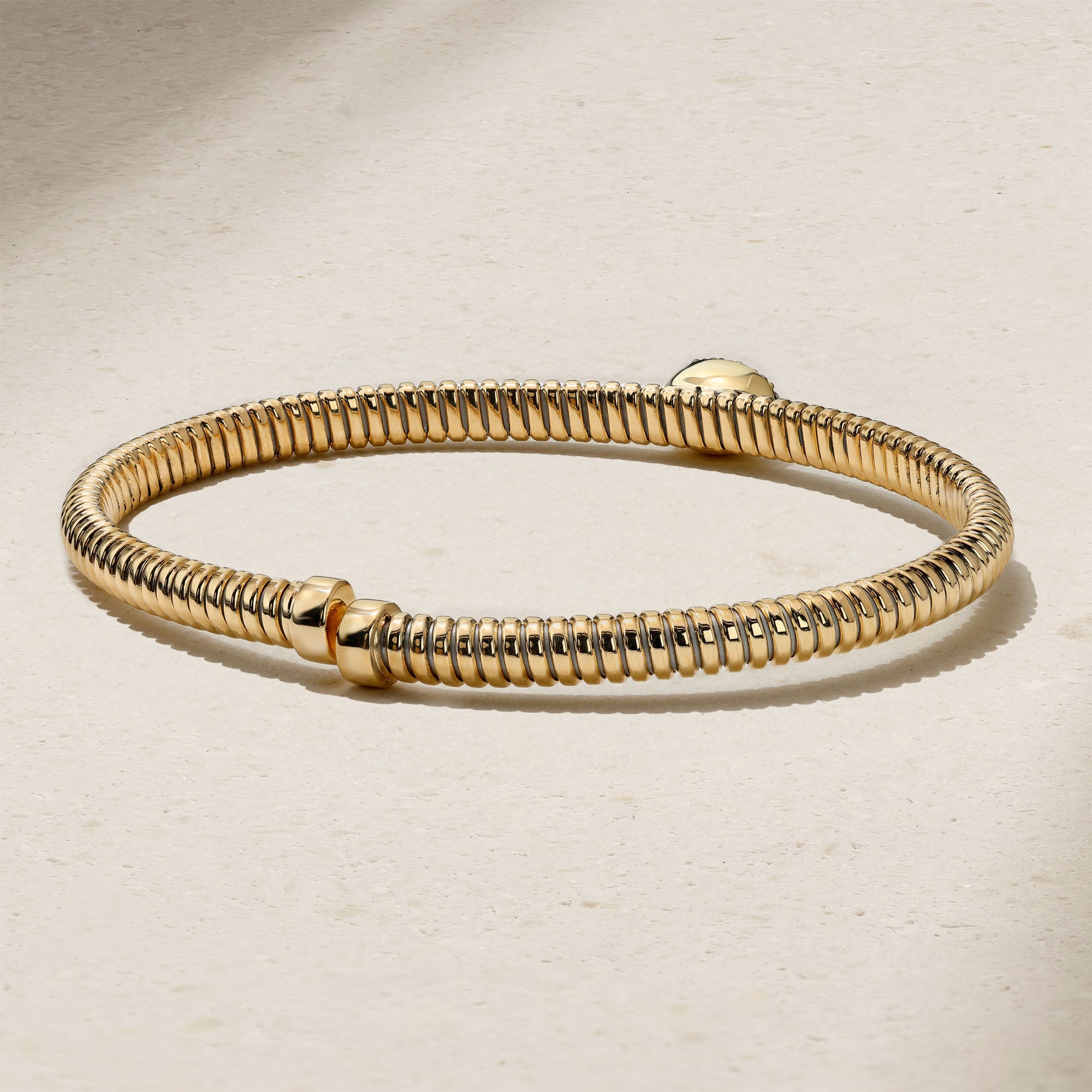 Tubogas Sapphire and Diamond Flex Bangle