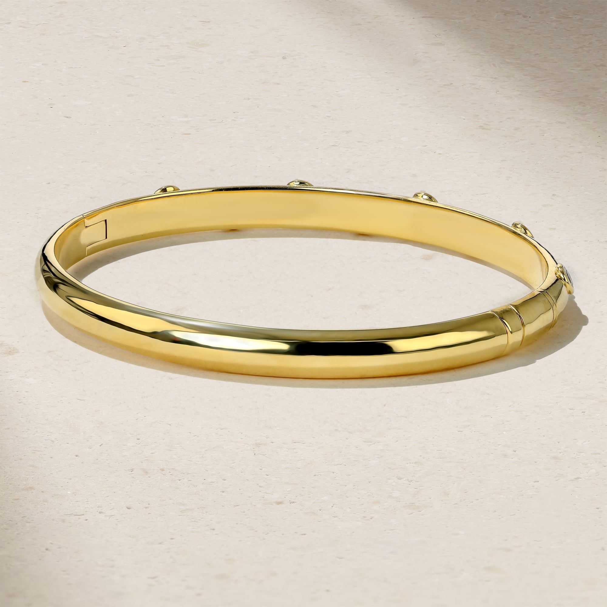 Riva Crest Diamond Bangle