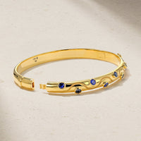 Riva Crest Sapphire Bangle