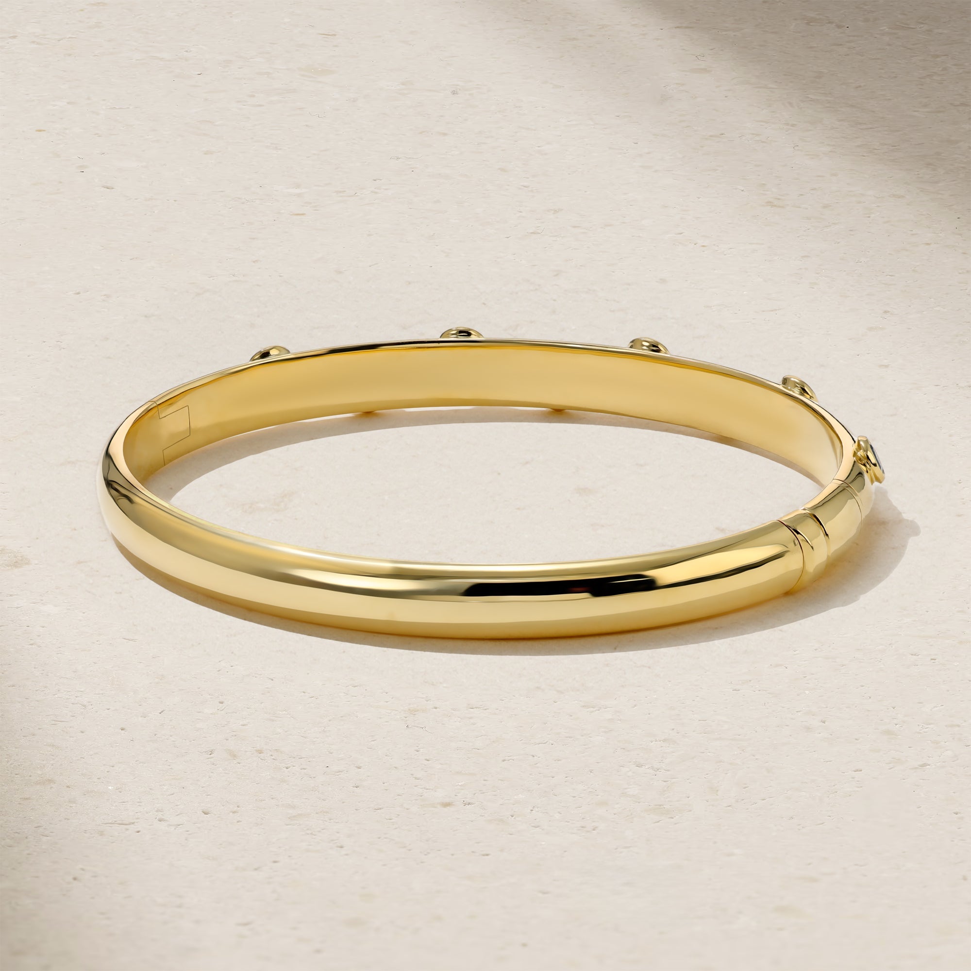 Riva Crest Sapphire Bangle
