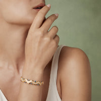 Riva Surge Sapphire and Diamond Bangle