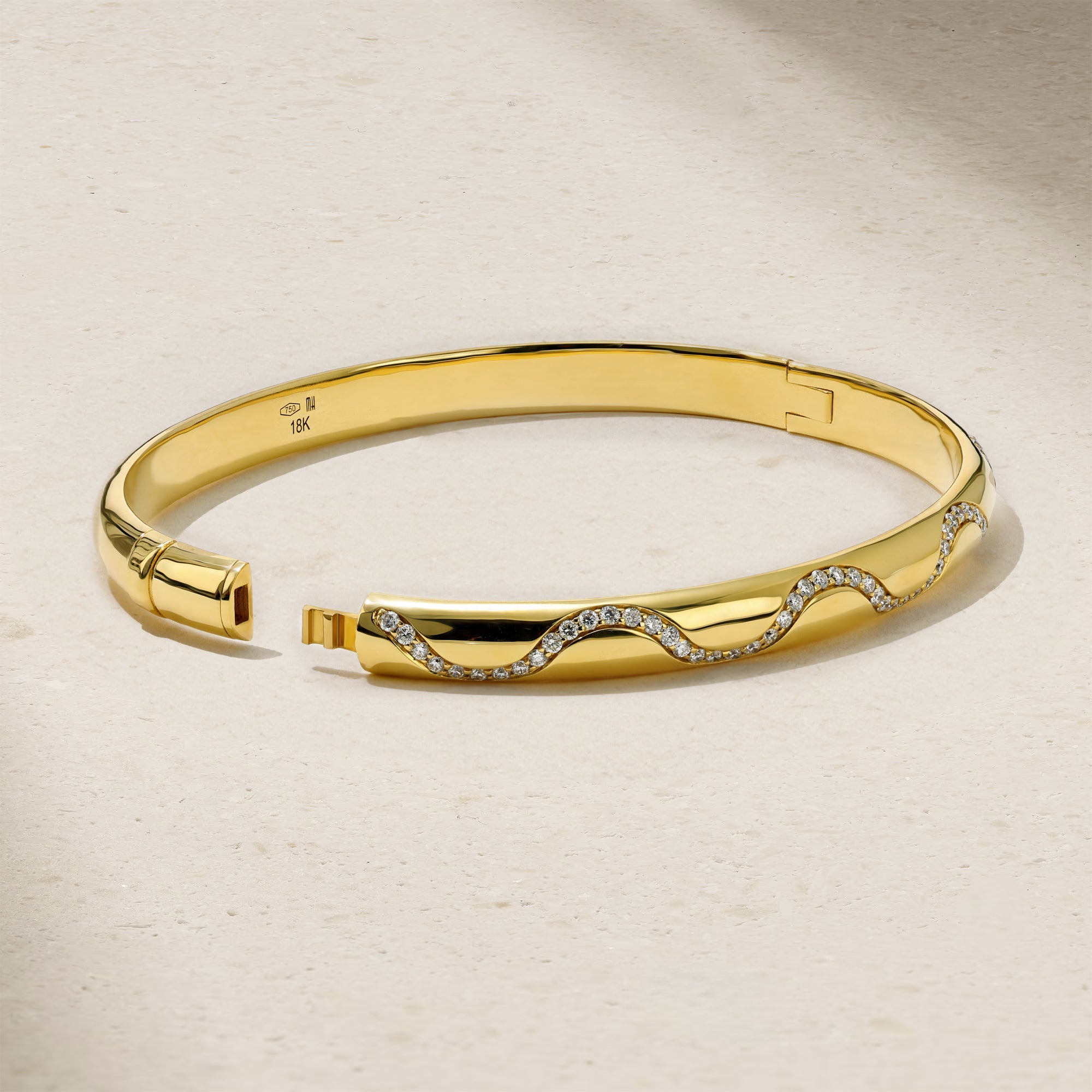 Riva Tide Diamond Bangle