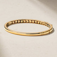 Trinity Emerald and Diamond Bangle