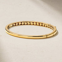 Trinity Sapphire and Diamond Bangle