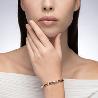 Trinity Sapphire and Diamond Bangle
