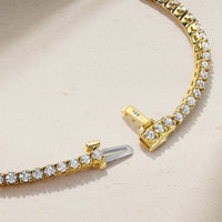 Petite Nouveau Emerald and Diamond Tennis Bracelet