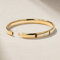 Guardian Ruby and Diamond Bangle