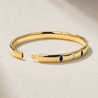 Guardian Sapphire and Diamond Bangle