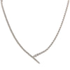 Bulgari 18K White Gold Serpenti Viper  with Full Pave Diamonds Lady's Necklace