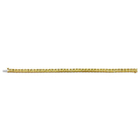 Fancy Yellow Asscher Diamond Bracelet
