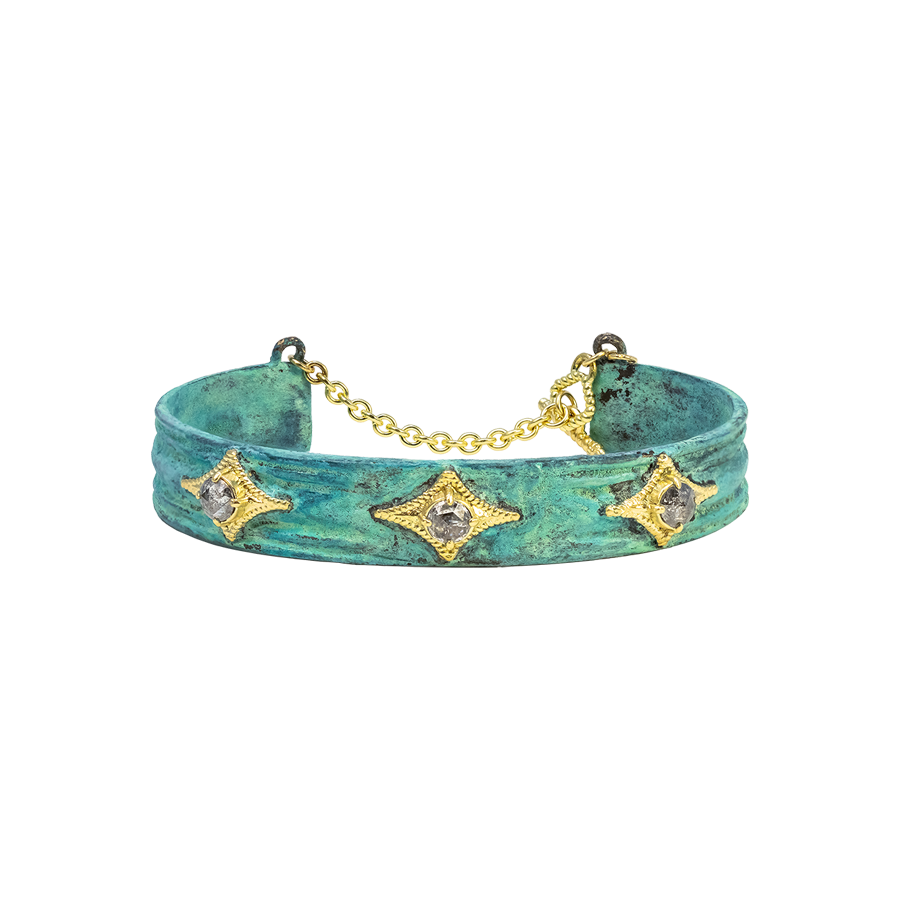 Artifact Teal Patina Bracelet