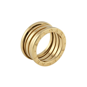 Bulgari 18K Yellow Gold B.zero1 20th Anniversary Five-Band Lady's Ring