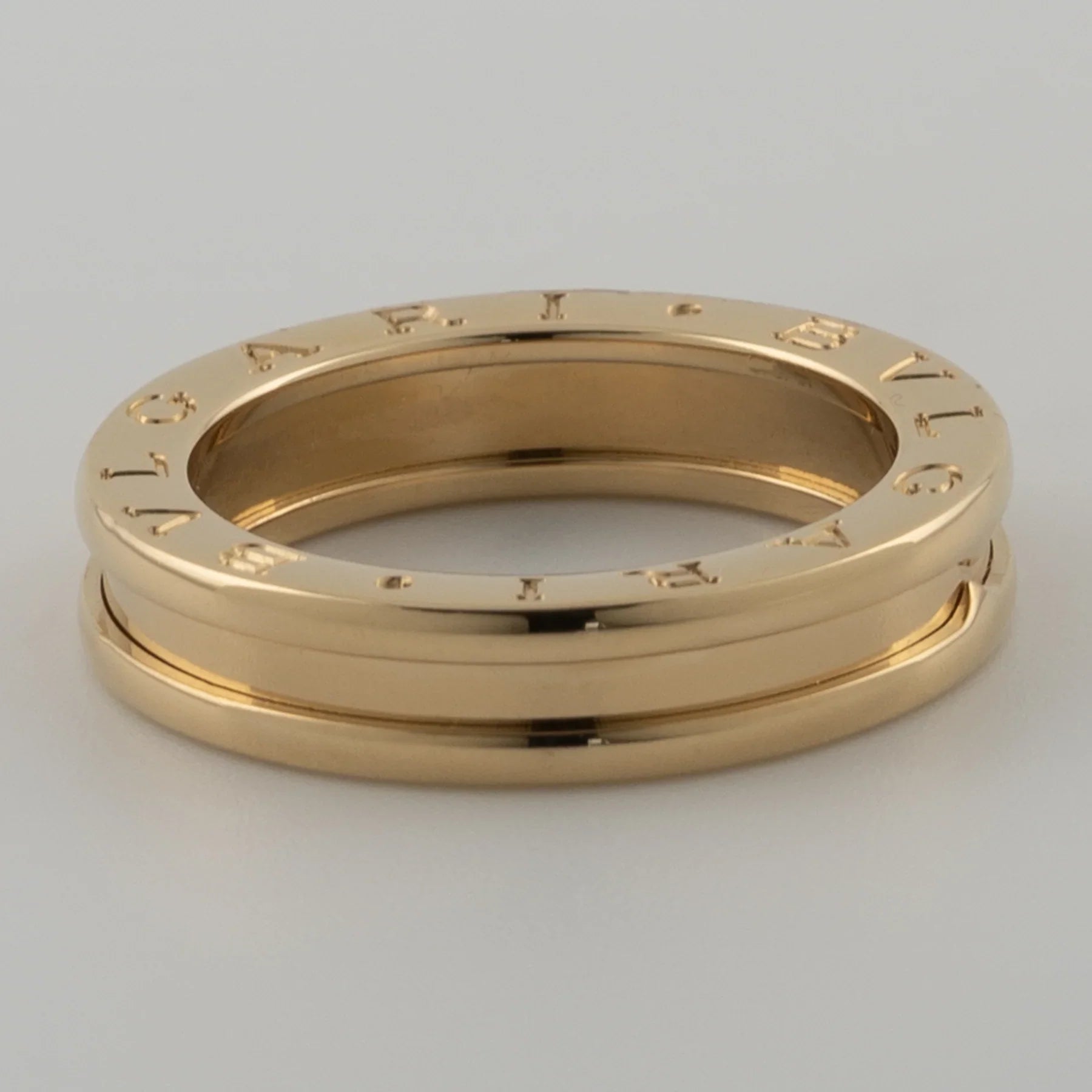 Bulgari 18K Yellow Gold B.zero1 One Band Lady's Ring