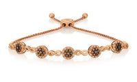 Chocolate Diamonds 18K Rose Gold Bracelet