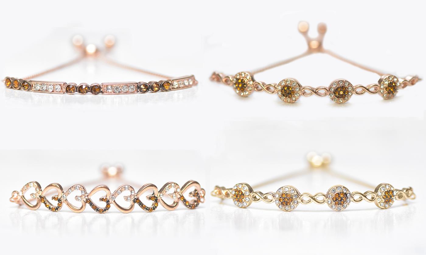 Chocolate Diamonds 18K Rose Gold Bracelet