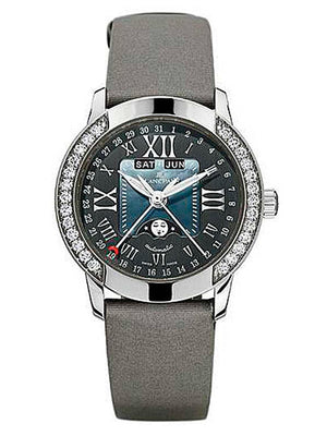 Blancpain Complete Calendar Moonphase 18K White Gold Ladies Watch