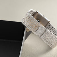 White Gold 'Lapis Lazuli' Dress Watch