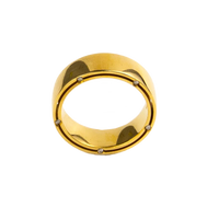 Damiani 18K Yellow Gold Diamond Lady's Ring