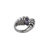 De Grisogono 18K White Gold Amethyst & Diamond Lady's Ring