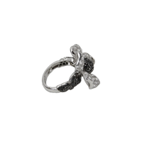 De Grisogono 18K White Gold Flower Diamond Lady's Ring