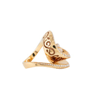 De Grisogono Chiocciolina Diamond Gold Lady's Ring