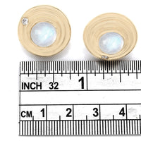 Gauthier Moonstone and Diamond Accent Earrings