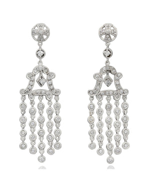 18K Diamond Chandelier Earrings
