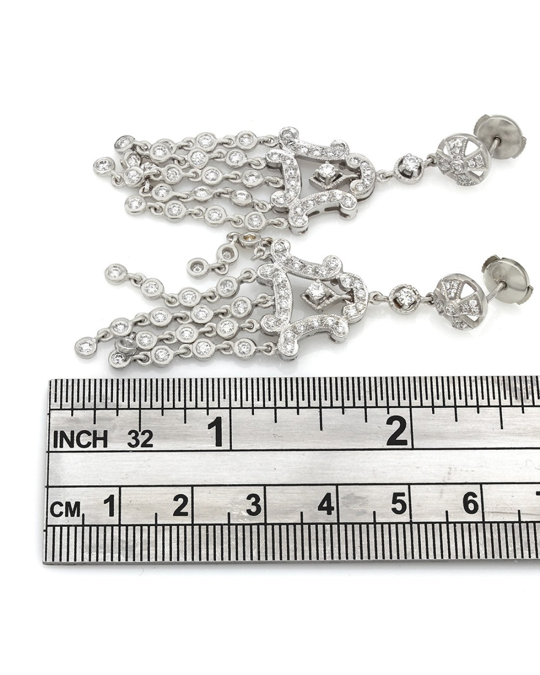 18K Diamond Chandelier Earrings