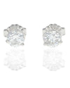 Diamond Martini Stud Earrings