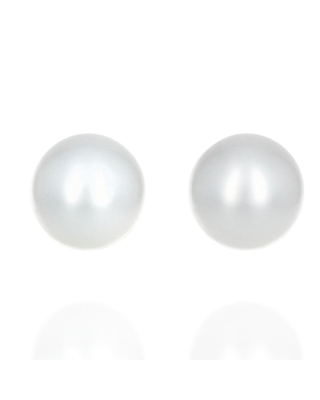 South Sea Pearl Stud Earrings in Yellow Gold