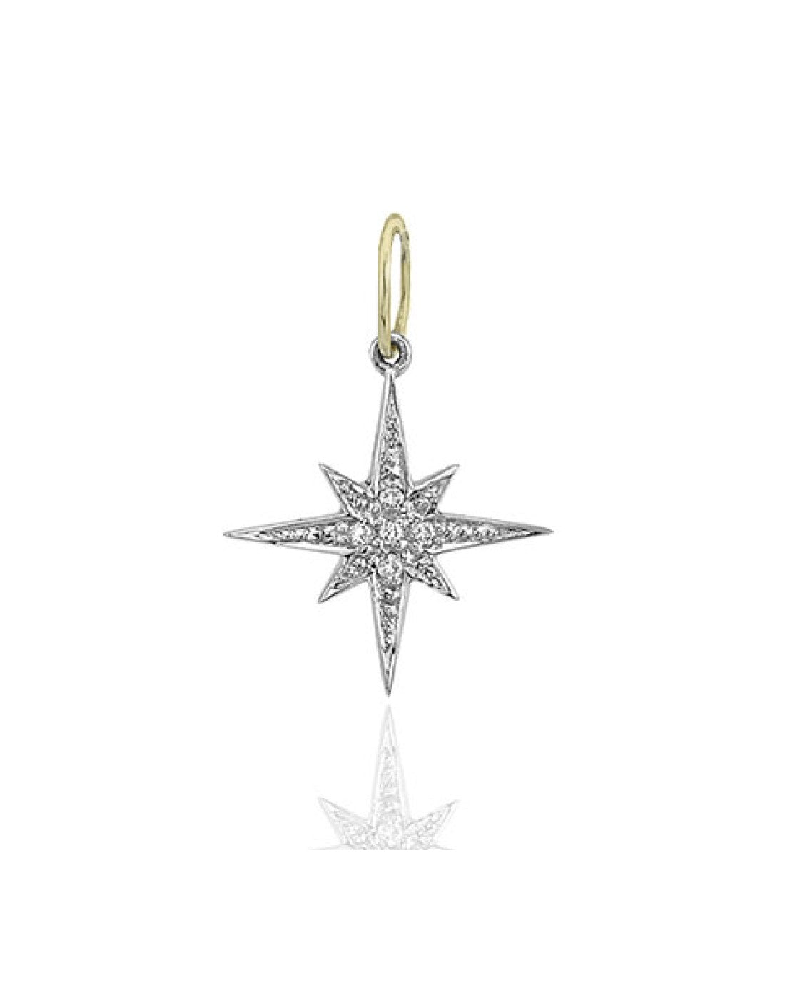 Sydney Evan Diamond Starburst Earring Charm