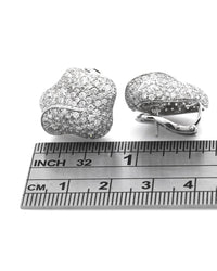 Hans Krieger Diamond Pave Wrap Earrings