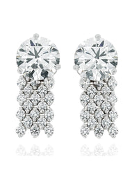 5 Row Diamond Earring Jackets