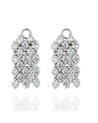 5 Row Diamond Earring Jackets