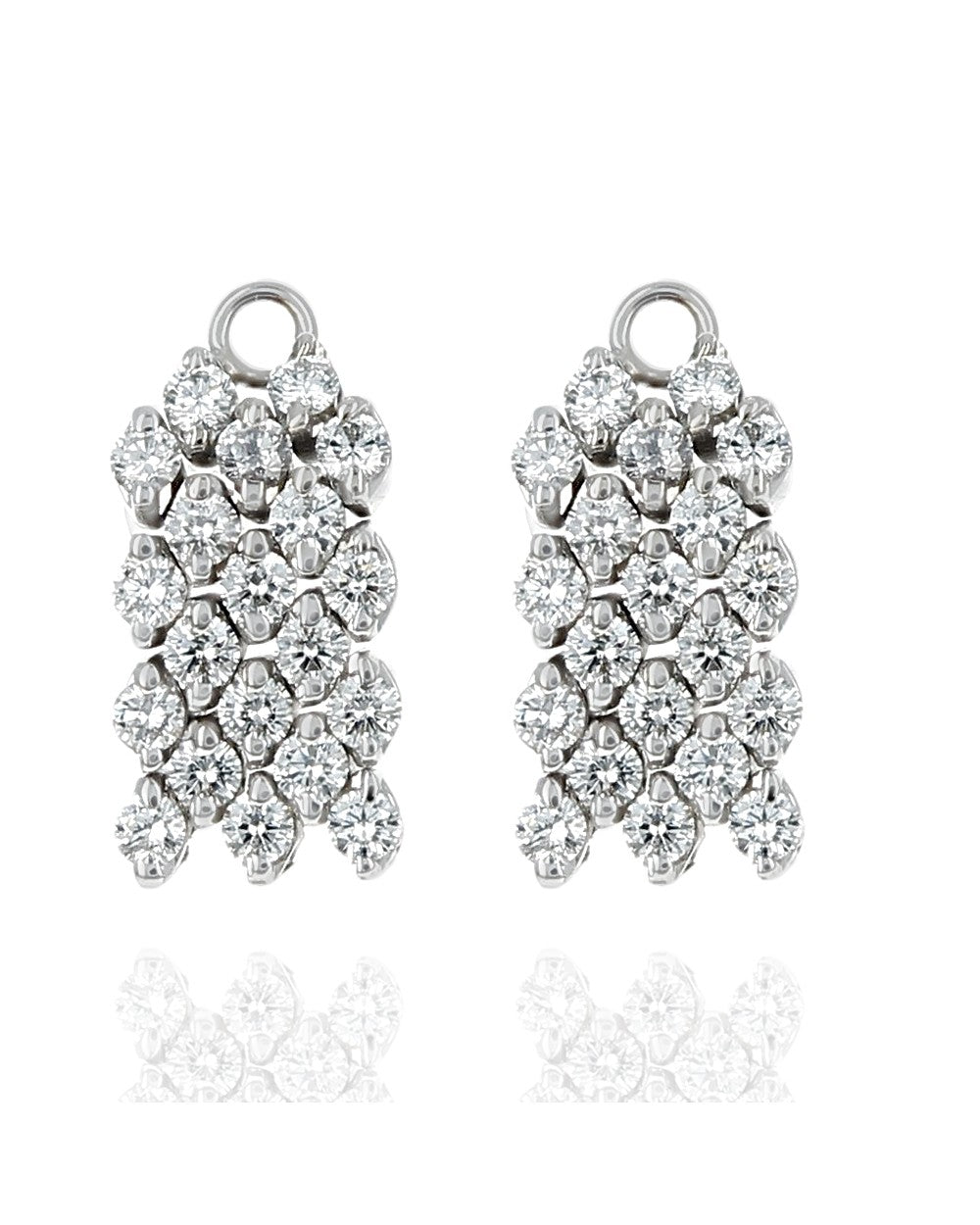 5 Row Diamond Earring Jackets