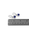Sapphire and Diamond Earrings in Gold