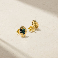 Aurum Marquise Alexandrite Stud Earrings