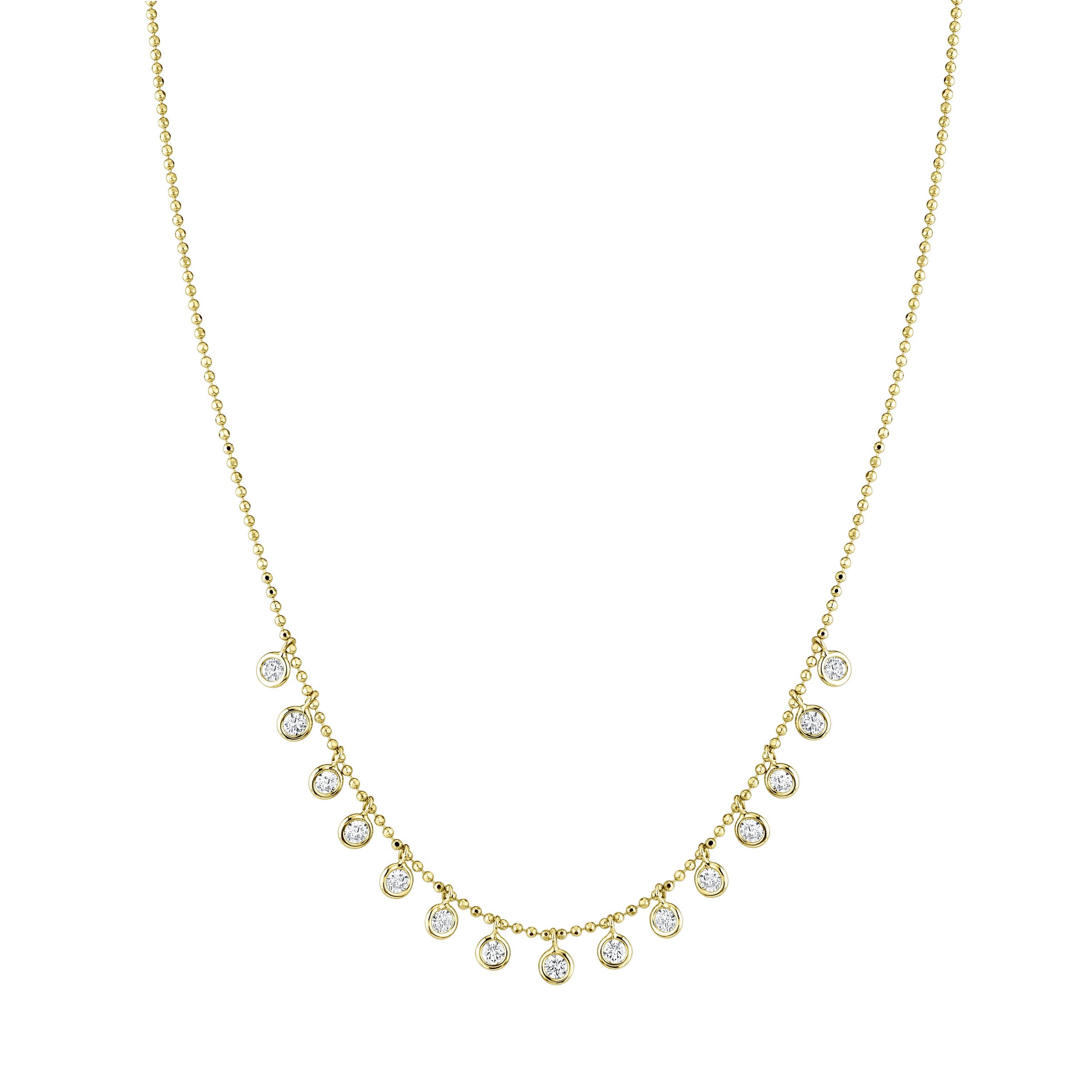 Dangle Diamond Necklace