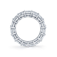 Emerald Cut Diamond Eternity Band