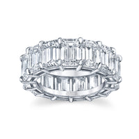 Emerald Cut Diamond Eternity Band