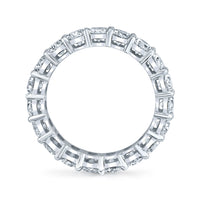 Oval Diamond Eternity Band