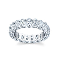 Oval Diamond Eternity Band