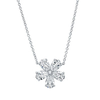 Petite Pear Shape Floret Pendant