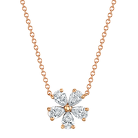 Petite Pear Shape Floret Pendant