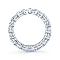 Emerald Cut Diamond Eternity Band