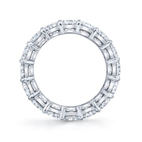 Oval Diamond Eternity Band