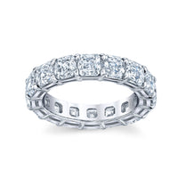 Asscher Diamond Eternity Band