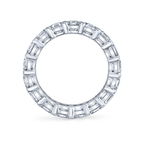 Asscher Diamond Eternity Band