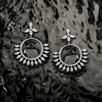 Marquise Diamond Dangle Earrings